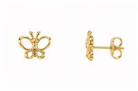 Boucles d'oreilles Femme in Or FARFALLE VUOTE